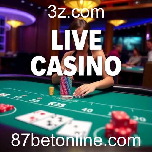 A Experiência Autêntica do Live Casino no 87bet Online